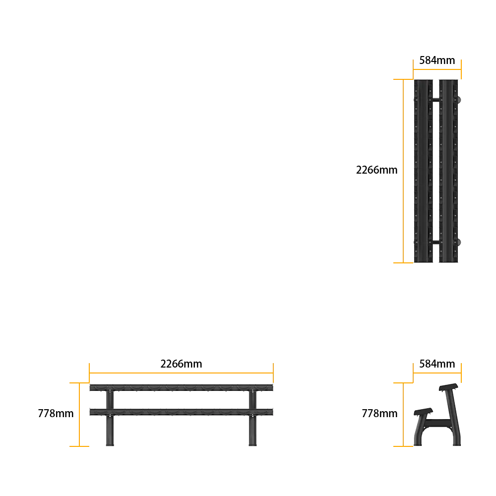 Dumbbell Rack (10 Pair) - view 5