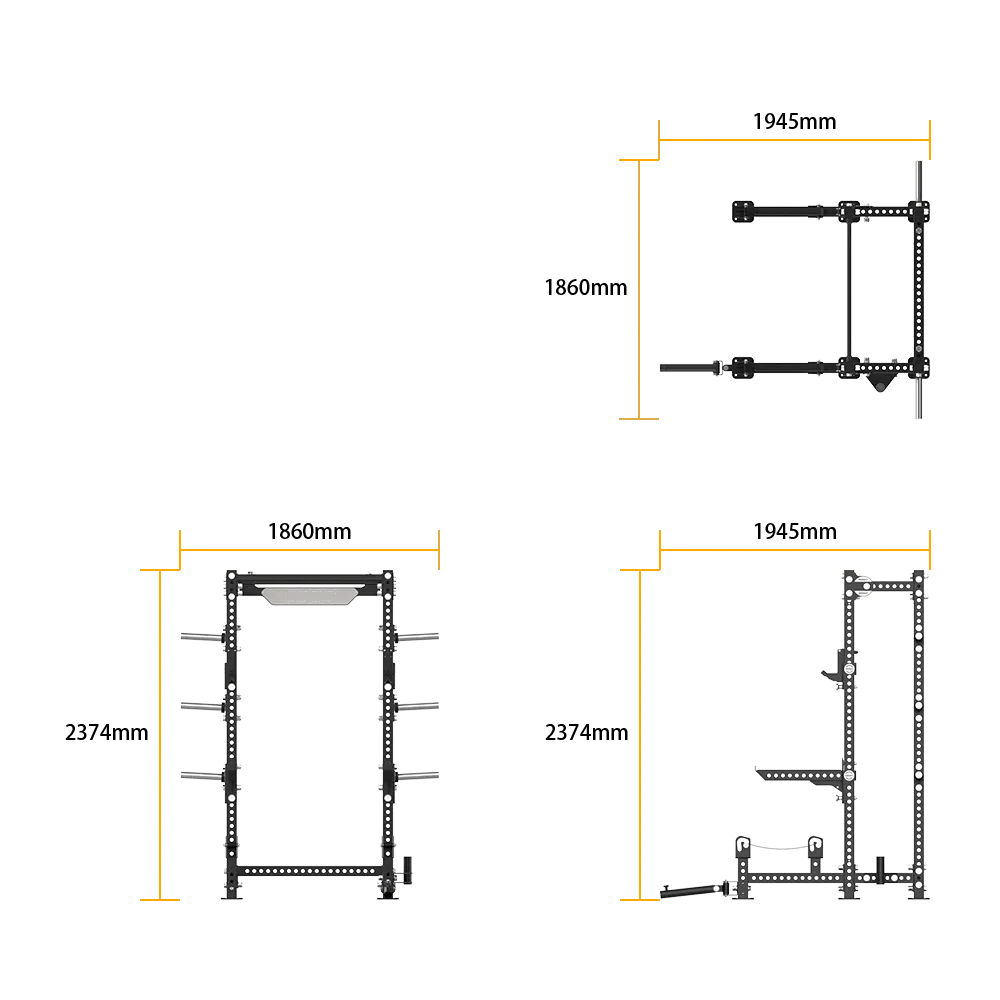 Half Rack With Deadlift - view 6