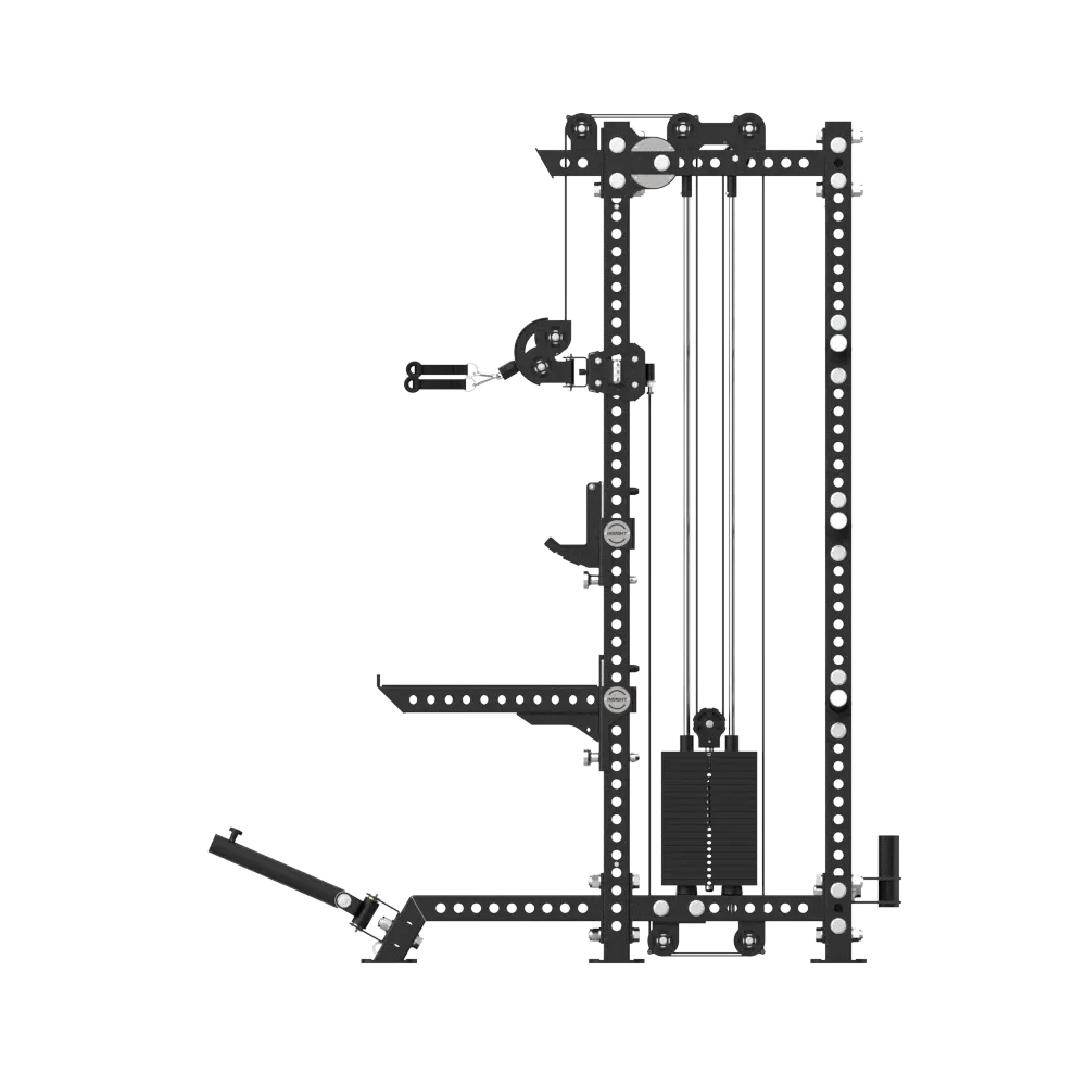 Half Rack With Dual Pulley - view 3