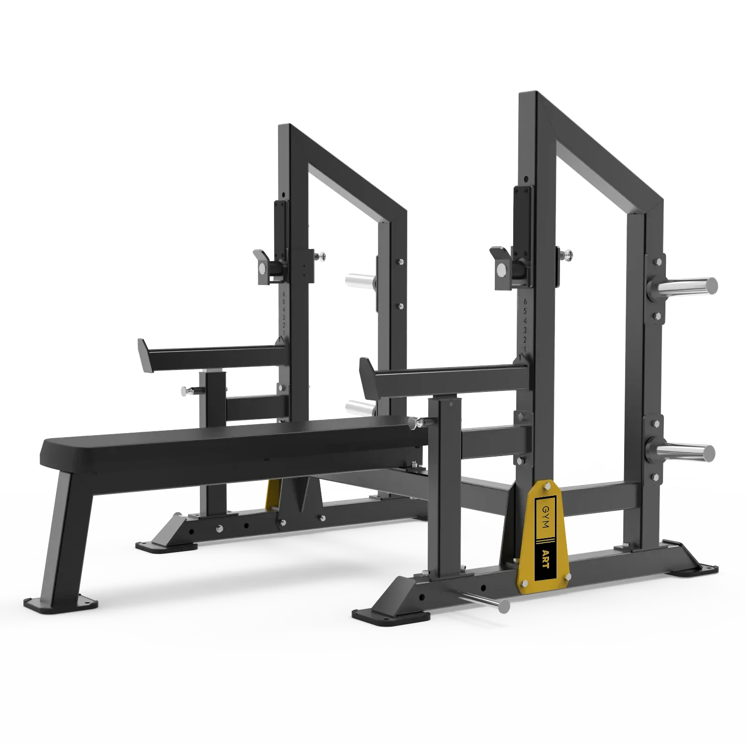 Safety Flat Press Bench - R Line fitness equipment