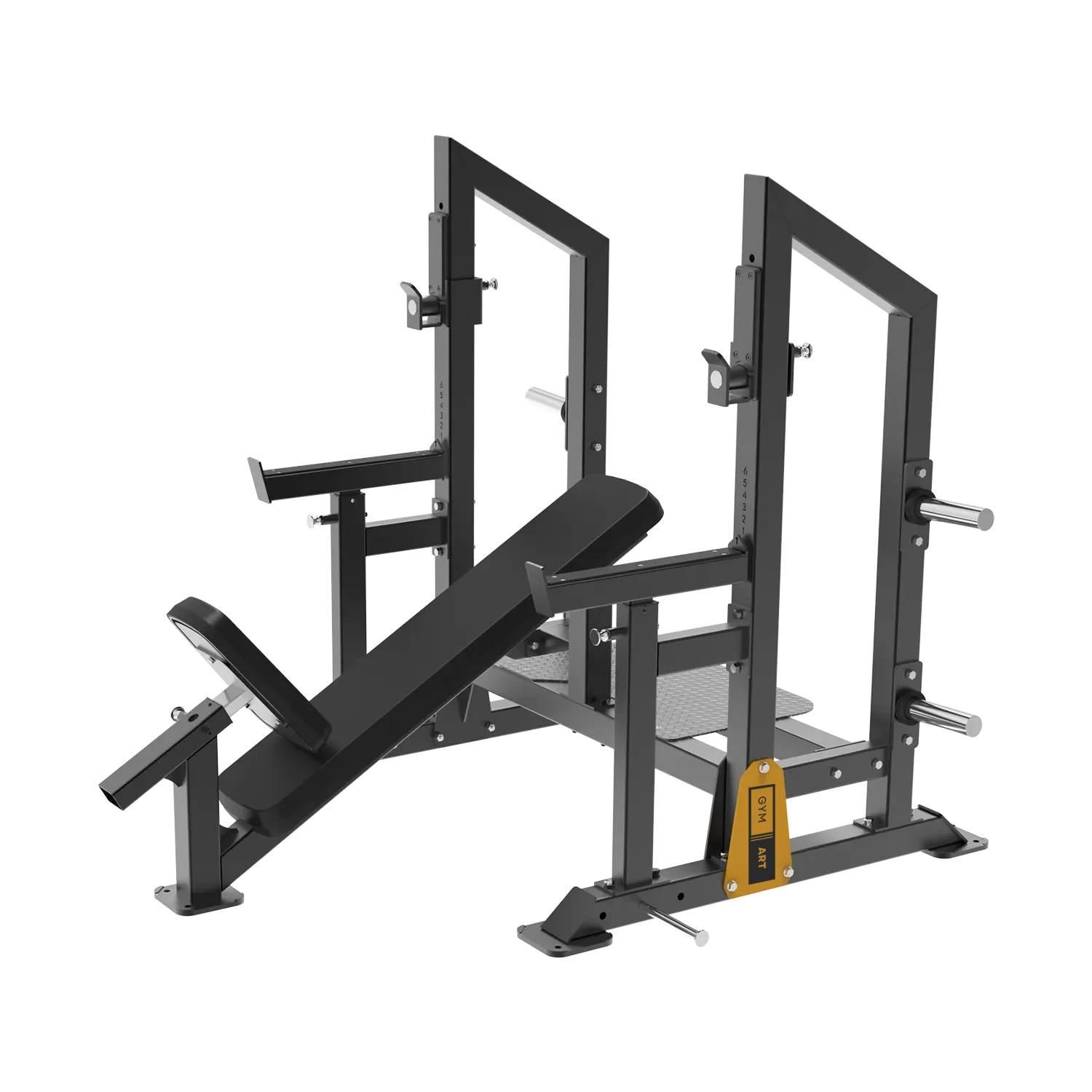 Safety Incline Press Bench - R Line fitness equipment