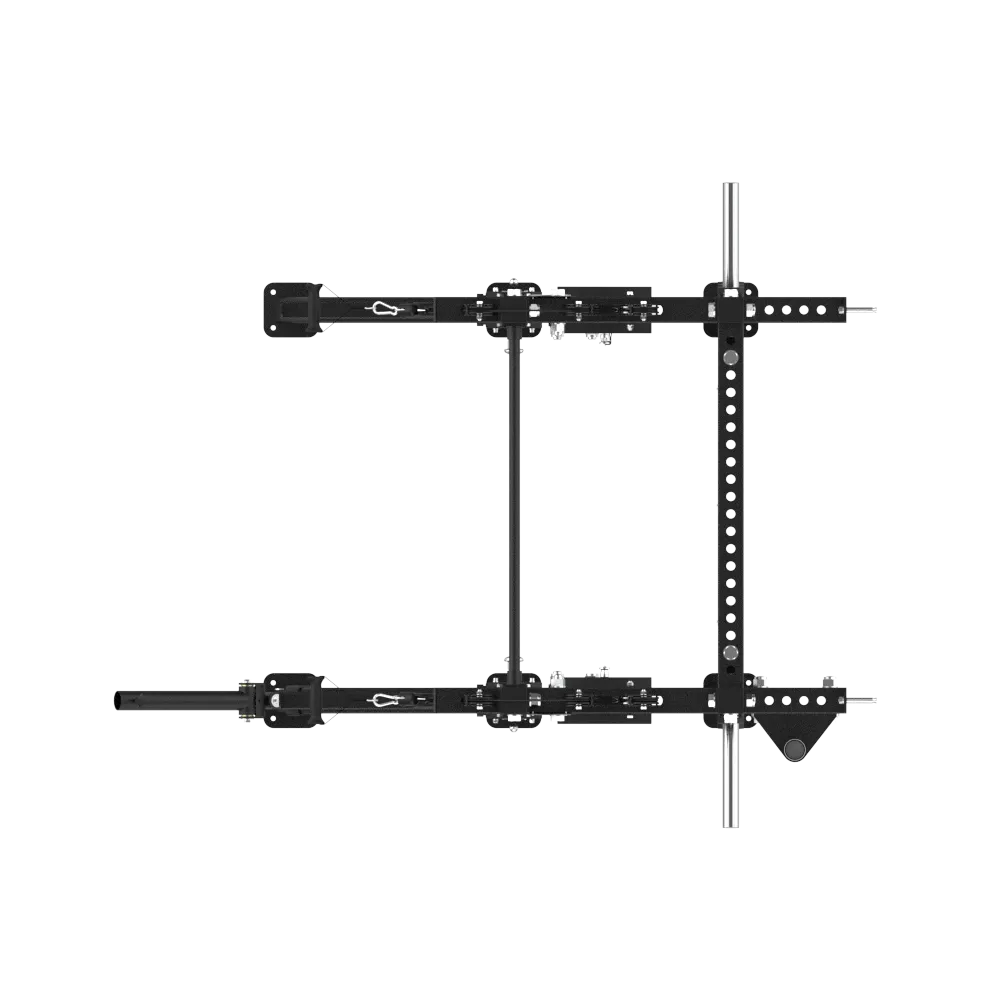 Wall-Mounted Half Rack With Dual Pulley - view 5